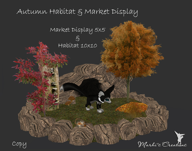 NEW! Autumn Habitat & Market Display