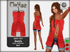 Janis top basic collection red