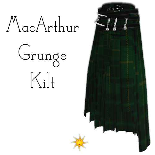 .: CS :.  MacArthur Grunge Kilt