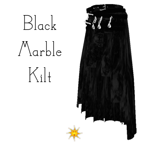 .: CS :.  Black Marble Kilt