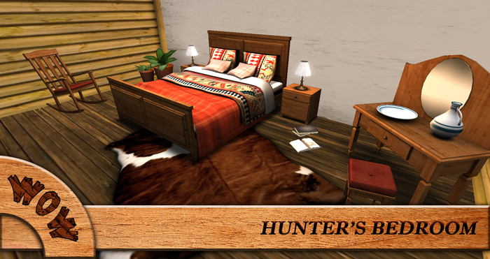 W.o.W. - HUNTER'S Bedroom (MESH)