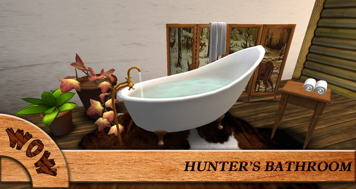 W.o.W. - HUNTER'S Bathroom (MESH)