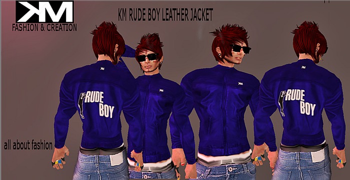 ::KM:: RUDE BOY LEATHER JACKET