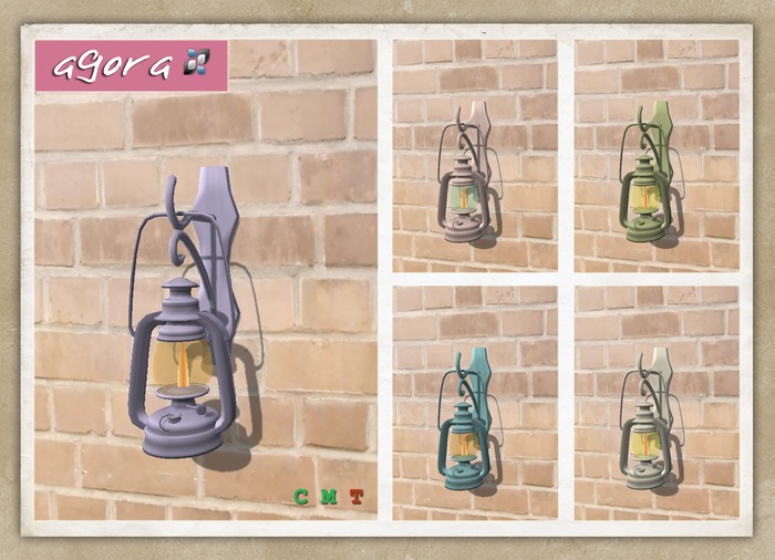 Agora - lantern nautical ( Pastels )