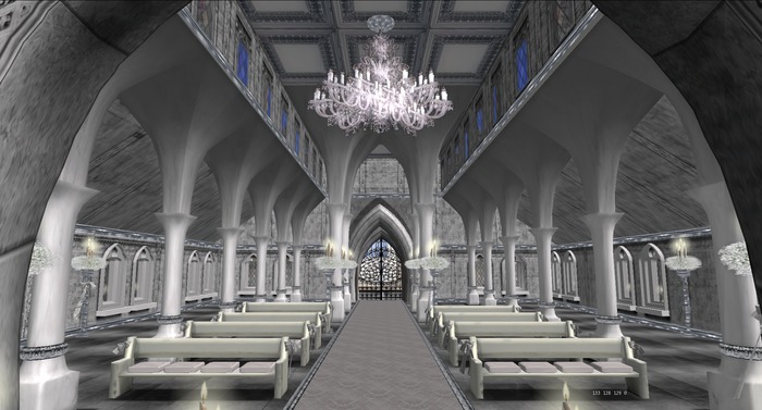 Magnifique Cathedral Wedding Set.