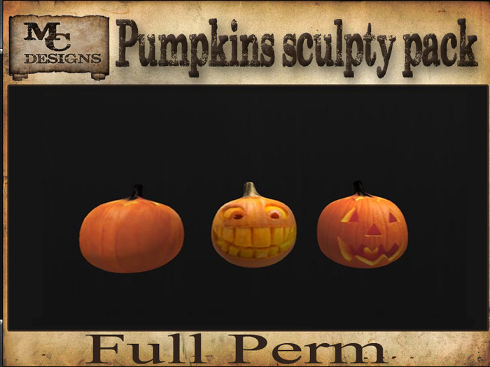 Pumpkins sculpty pack