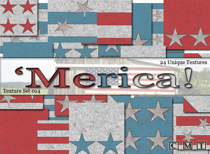 Texture Set 015 - Merica : Seamless Americana Textrues