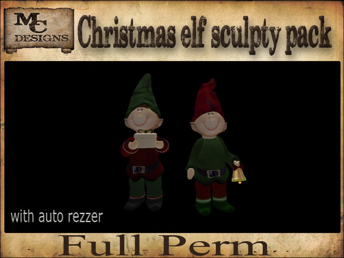 Christmas Elf sculpty pack