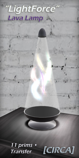 [CIRCA] - "LightForce" Lava Lamp 