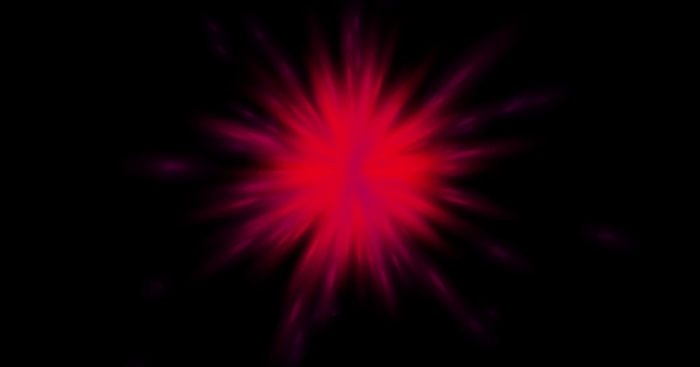 Particle Star Red to Purple