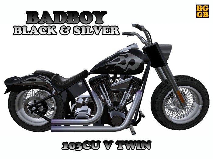 BG BADBOY (Blck/Silver)