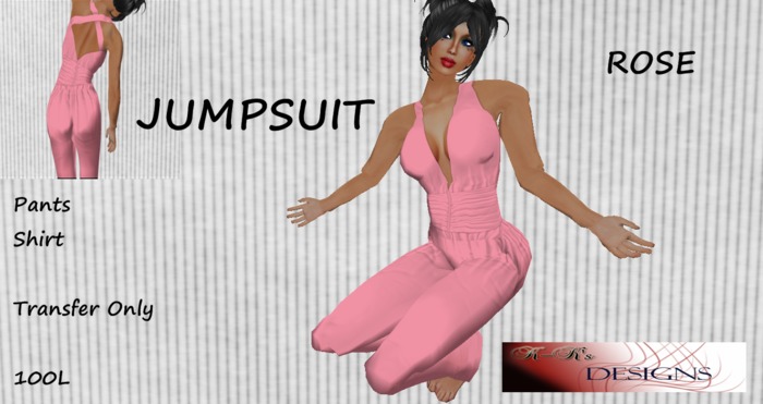 JumpSuit Rose