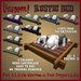 Vavoom rustic dog bed poster