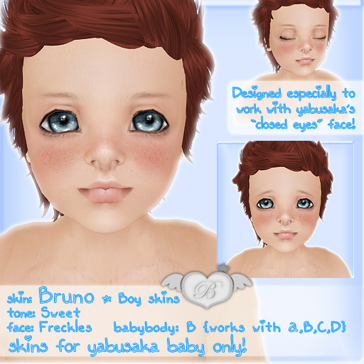 DEMO :*B*: Bruno Skin { Sweet / Freckles } For YABUSAKA BABY ONLY