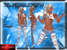 Lady Creations - Three Fliirty Model Poses Transfer V7
