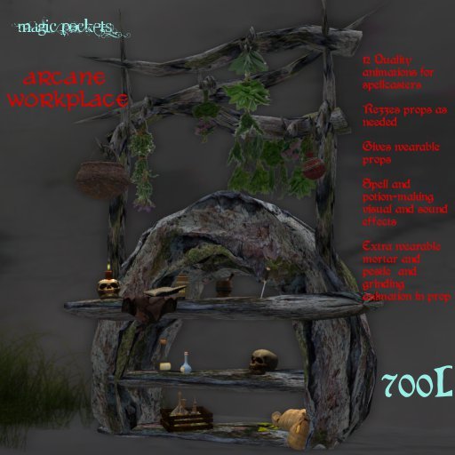 Magic Pockets Arcane Workplace On Sale !