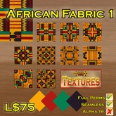 USC Textures - African Fabric 1