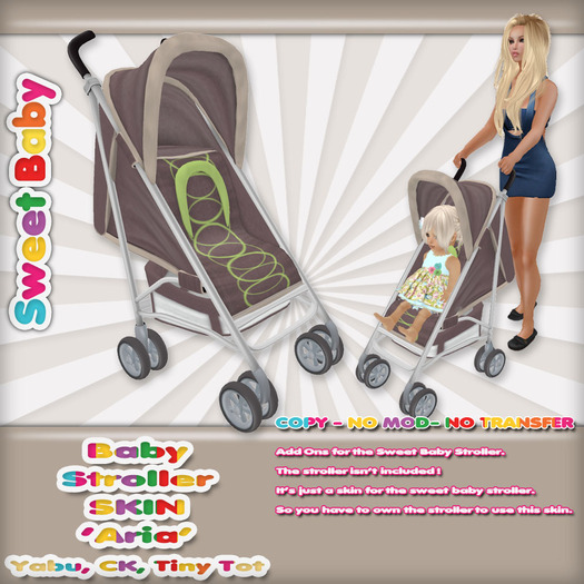 Sweet Baby - Baby Stroller Aria Skins HUD - Skin 6 Box