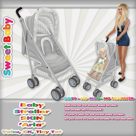 Sweet Baby - Baby Stroller Aria Skins HUD - Skin 8 Box