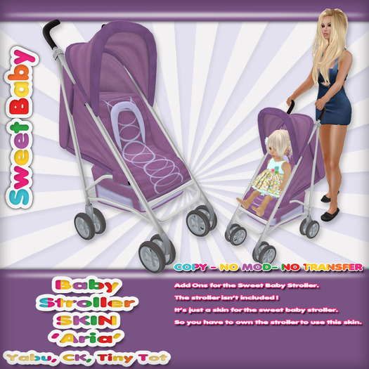 Sweet Baby - Baby Stroller Aria Skins HUD - Skin 4 Box