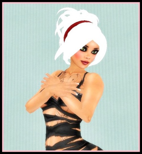 Miss Mess White Hair