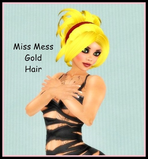 Miss Mess Gold Hair