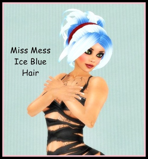 Miss Mess Ice Blue Hair