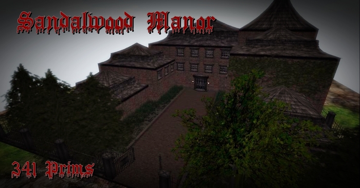 *PROMO*Sandalwood Manor Dark Goth House / Castle