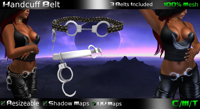 EVO - Handcuff Belt Laces Boxed 