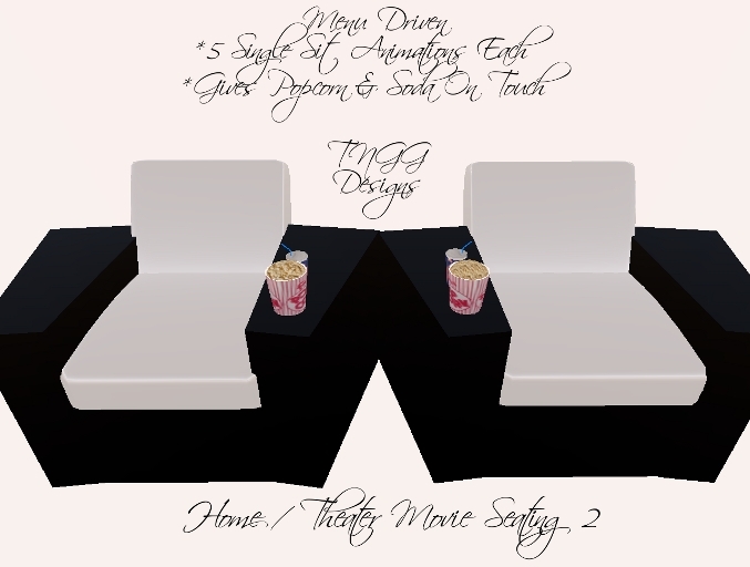 **TNGG** White - Theater Seating Set 2