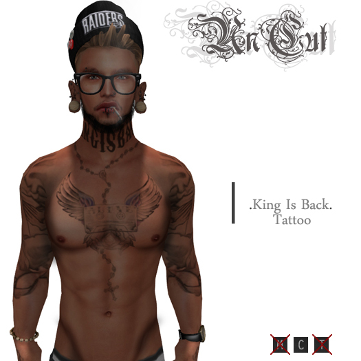 Uncut - King Is Back Tattoo