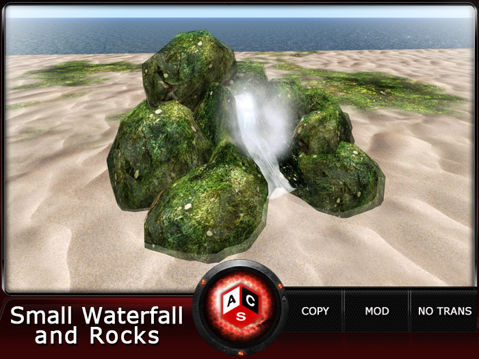 ACS Small Waterfall and Rocks