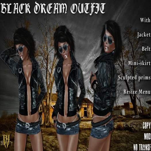 Bi Beauty -Black Dream Outfit