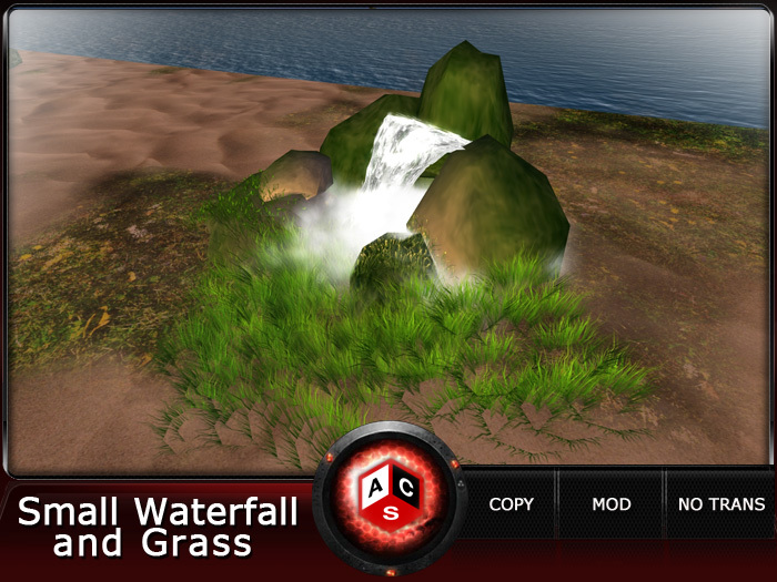 ACS Small Waterfall and Grass