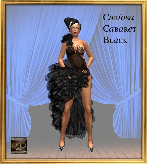 Curiosa cabaret black