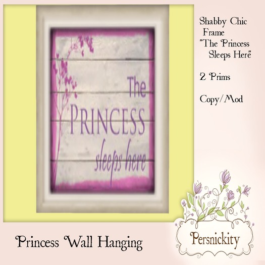 Princess Wall Hanging