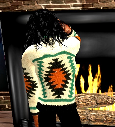 Canadian Cowichan Sweater (Geometric theme