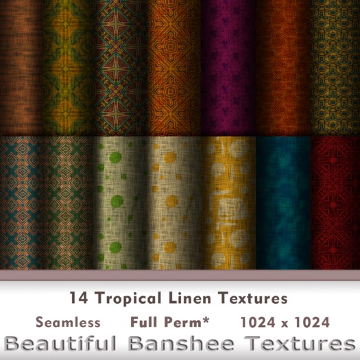 *BBT* Tropical Fabric Textures