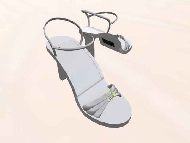 KRD - 'Revelation' White High Heels