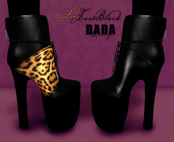 DADAbeiz :: JustBlack & Leo Ankle Boots
