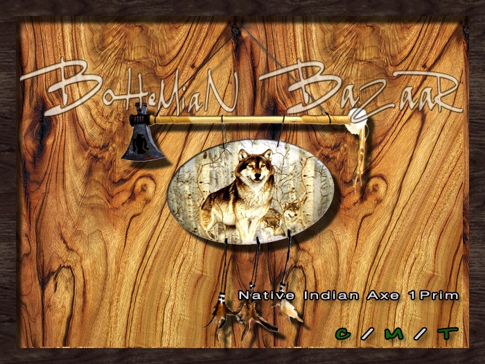 Native Indian Axe / FULL PERM * PROMO