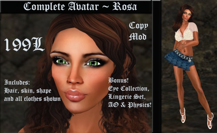 Cele'Sations Complete Avatar ~ Rosa