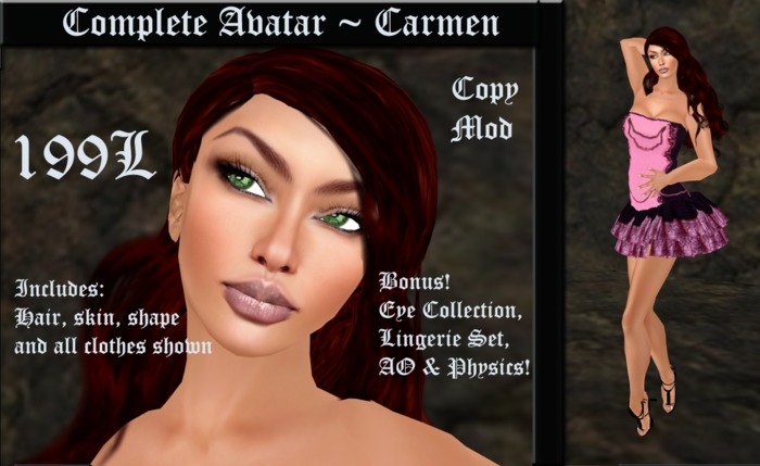 Cele'Sations Complete Avatar ~ Carmen