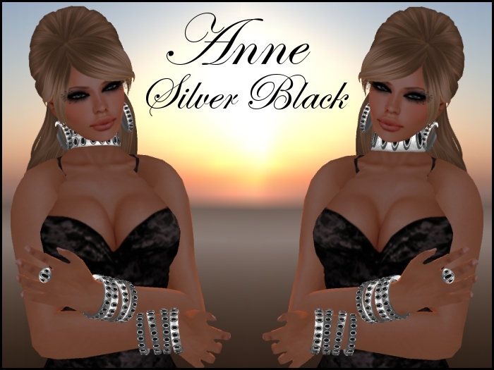 ANNE SILVER BLACK