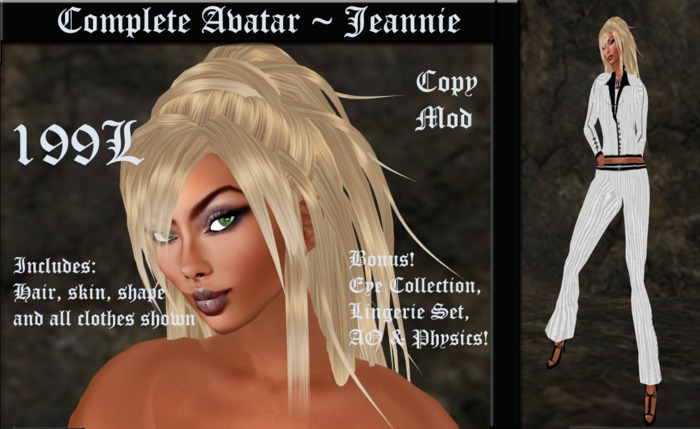 Cele'Sations Complete Avatar ~ Jeannie