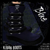 =^.^= Curious Kitties Mister - Kiban Boots - Blue
