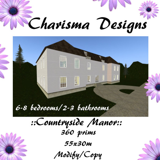 ::Countryside Manor:: (Grey) BOXED 