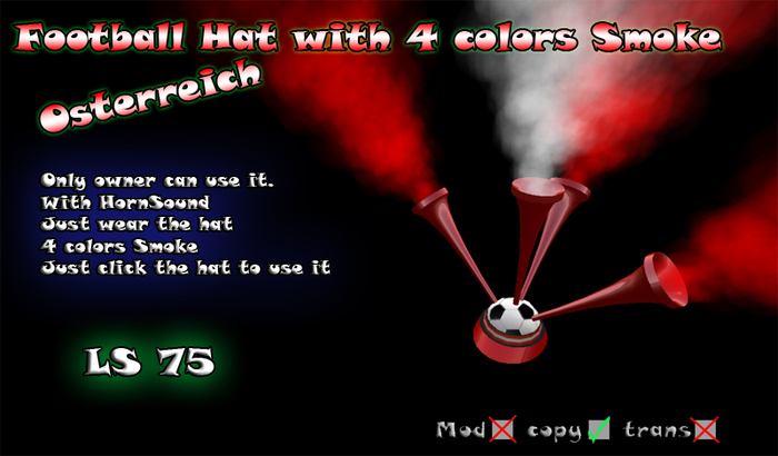 [Bl!tz Designs]Osterreich Football Hat