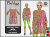 Mila maxi shirt trulla collection pink peacock