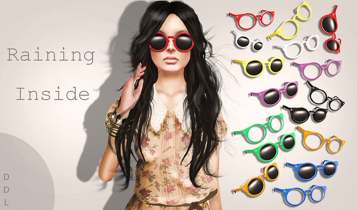 [DDL]Eyewear  - Raining Inside (Orange)